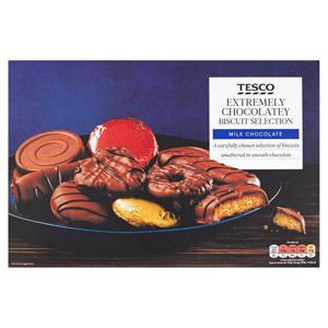 Tesco Milk Chocolate Biscuit Selection 450G