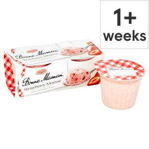 Bonne Maman Strawberry Mousse 2 X 70G