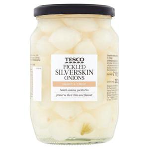 Tesco Pickled Silverskin Onions 710G