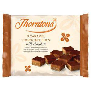 Thorntons Mini Caramel Shortcks 9Pk Price Marked