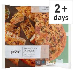 Tesco Finest Rosemary & Garlic Focaccia 225G