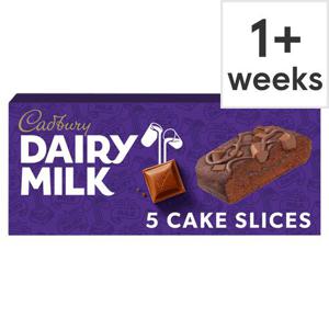 Cadbury Dairy Milk Cake Slices 5 Pack