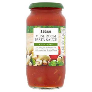 Tesco Mushroom Pasta Sauce 500G