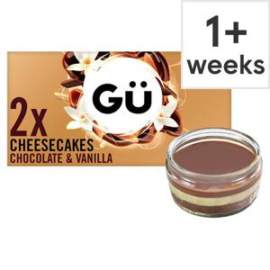 Gu Chocolate & Vanilla Cheesecake 2X78g