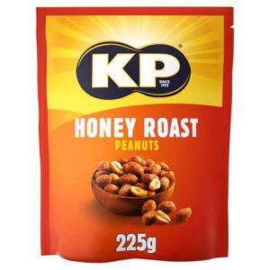 Kp Honey Roast Peanuts 225G