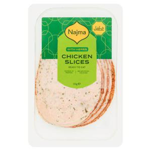 Najma Sliced Chicken With Herbs 150G