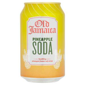 Old Jamaica Sparkling Pineapple Soda Drink 330Ml