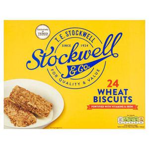 Stockwell & Co 24 Wheat Biscuits 432G