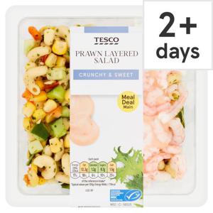 Tesco Prawn Layered Salad 300G