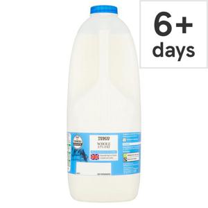 Tesco Whole Milk 2.272L/4 Pints