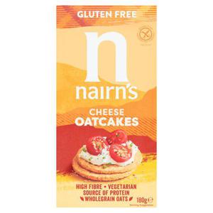 Nairns Gluten Free Cheese Oatcake 180G