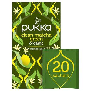 Pukka Organic Fair Matcha Clean Green 20 Tea Bags 30G