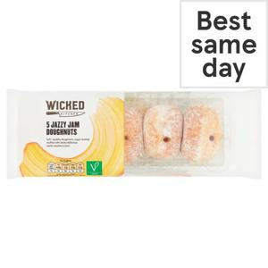 Wicked Kitchen Jazzy Jam Doughnuts 5 Pack