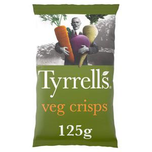 Tyrrells Mixed Root Vegetable Crisps 125G