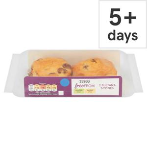 Tesco Free From 2 Sultana Scones