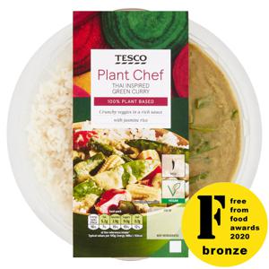 Tesco Plant Chef Thai Green Curry 375G