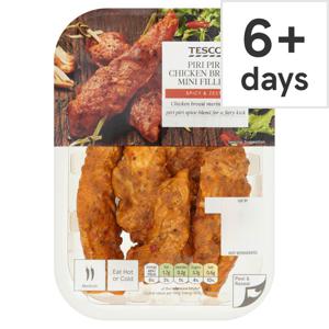 Tesco Ready To Eat Peri Peri Chicken Mini Fillets 170G