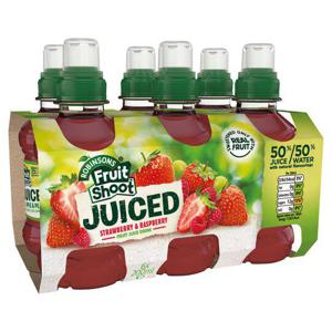 Fruit Shoot Juiced Strawberry & Raspberry 6 X 200 Ml