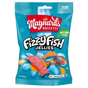 Maynard Bassetts Fizzy Fish Sweets160g