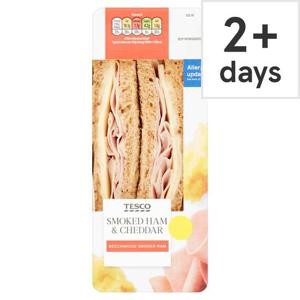 Tesco Smoked Ham & Cheddar Sandwich