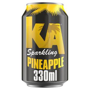 K.A. Sparkling Pineapple Soda Can 330Ml