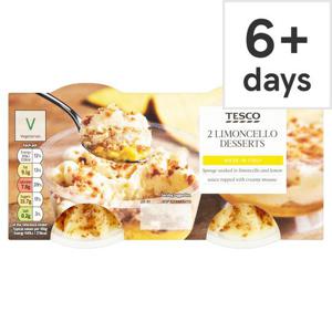 Tesco Limoncello Dessert 2X85g