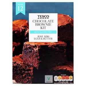 Tesco Chocolate Brownie Mix Kit 285G