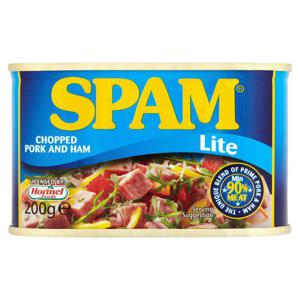 Spam Lite Chopped Pork And Ham 200G