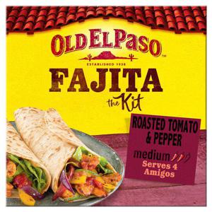 Old El Paso Tomato & Pepper Fajita Kit 505G