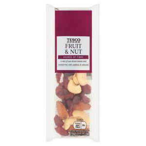 Tesco Fruit & Nut Shot 25G