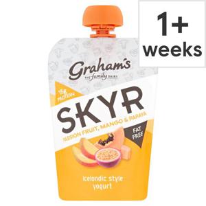 Graham's Skyr Passion Fruit Mango Papaya Yogurt 150G