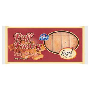 Regal Puff Pastry Finger Biscuits 200G