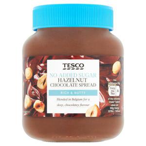 Tesco No Added Sugar Hazelnut Chocolate Spread 400G