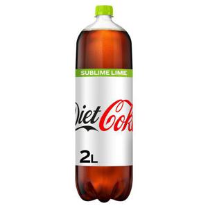 Diet Coke Sublime Lime 2 Litres