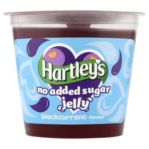 Hartleys Ready To Eat Blackcurrant No Added Sugar Jelly 115G