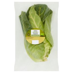 Tesco Organic Seasonal Cabbage Each