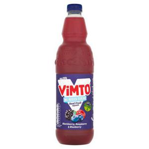 Vimto No Added Sugar Blackberry Raspberry Blueberry Squash 1L