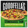 Goodfellas Stone Baked Thin Vegetable & Pesto Pizza (360 g)