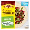 Old El Paso Flour Tortilla Wraps 6 Pack (350 g)