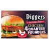 Diggers Sf Chicken Quarter Pounders (452 g)