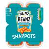 Heinz Beanz No Sugar Added 4 pk Snap Pots (200 g)