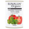 Bunalun Organic Chopped Tomatoes With Herbs (400 g)