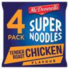 McDonnells Super Noodles Tender Roast Chicken 4 Pack (85 g)