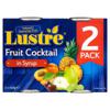 Lustre Fruit Cocktail with Syrup Twin Pack (410 g)