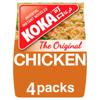 KOKA Original Chicken Noodles 4 Pack (340 g)