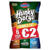 Tayto Hunky Dorys Crinkle Cut Variety Crisps 6 Pack (25 g)