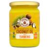Coconut Merchant Raw Organic Extra Virgin Coconut Oil With Turmeric (500 g)