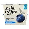 Danone Light & Free Blueberry Yogurt 4 Pack (115 g)