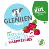 Glenilen Farm Natural Yoghurt with Raspberries 4 Pack (125 g)