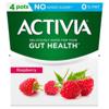 Danone Activia 0% Fat Raspberry Yogurt 4 Pack (125 g)